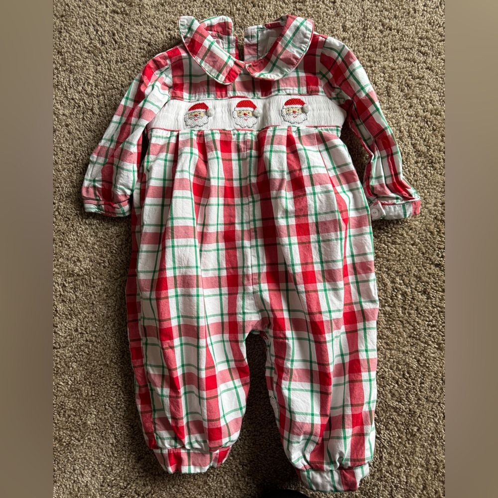 Cecil and Lou Christmas Smock
